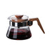 High temperature resistant glass coffee pot