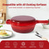 Cast Iron Soup Pot With Lid Durable Cooking Pot for Stews & Soup