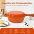 Cast Iron Soup Pot With Lid Durable Cooking Pot for Stews & Soup