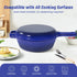 Cast Iron Soup Pot With Lid Durable Cooking Pot for Stews & Soup