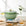 6 QT Enameled Cast Iron Pot Gradient Green Dutch Oven 