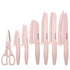 13 Piece Kitchen Knife Set With Guards 